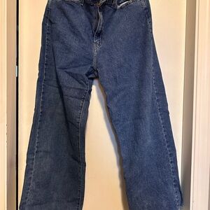 Levi’s original wide leg jeans
